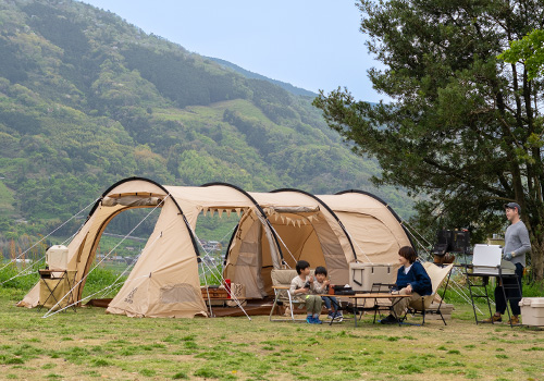 DOD（ディーオーディー）のカマボコテントシリーズ