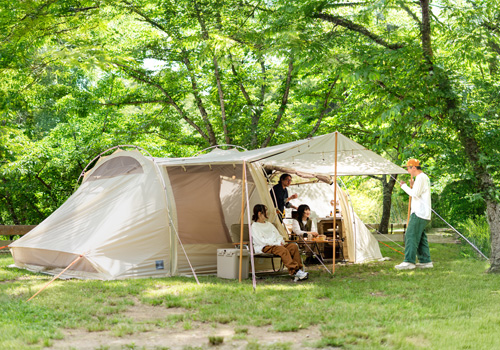 DOD（ディーオーディー）のカマボーンテントシリーズ