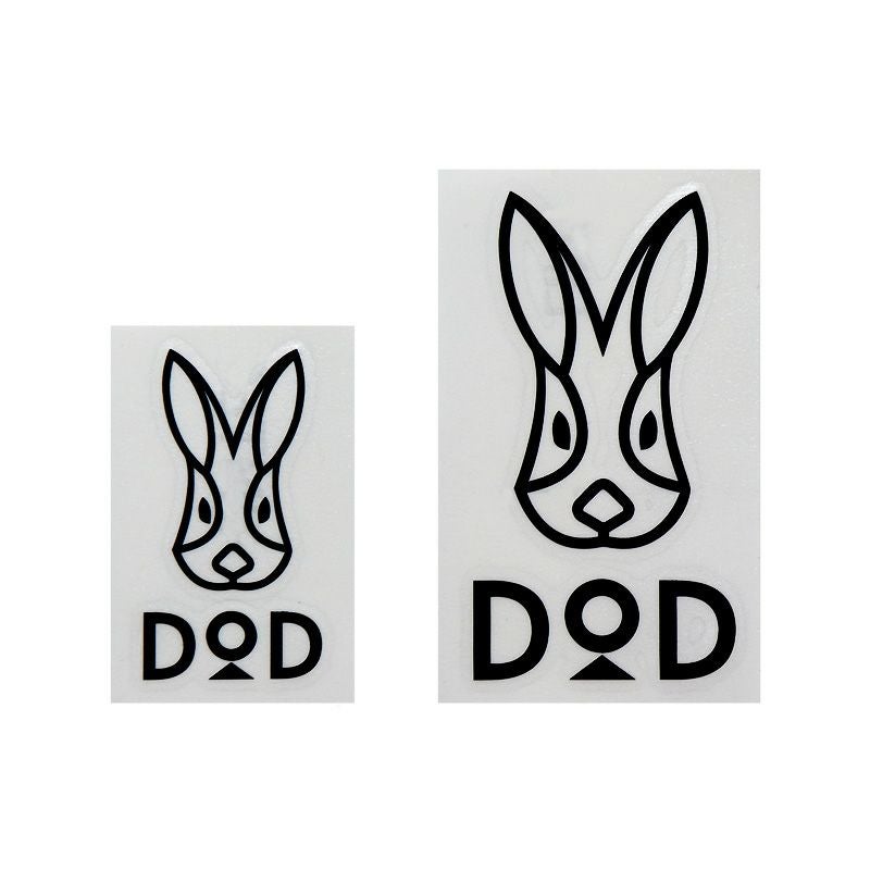 DODロゴステッカー4枚セット(S&M) | DOD STORE （ディーオーディー公式