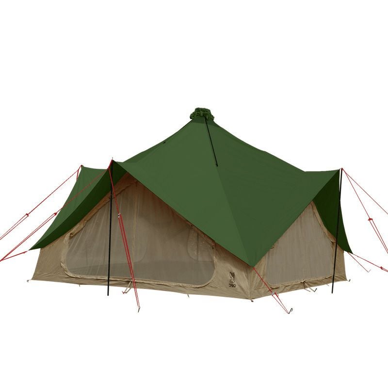 【新品未使用】DOD ツクツクベース カーキ　T8-780-KH ツクツクベース（カーキ） T8-780-KH - DOD（ディーオーディー）【公式