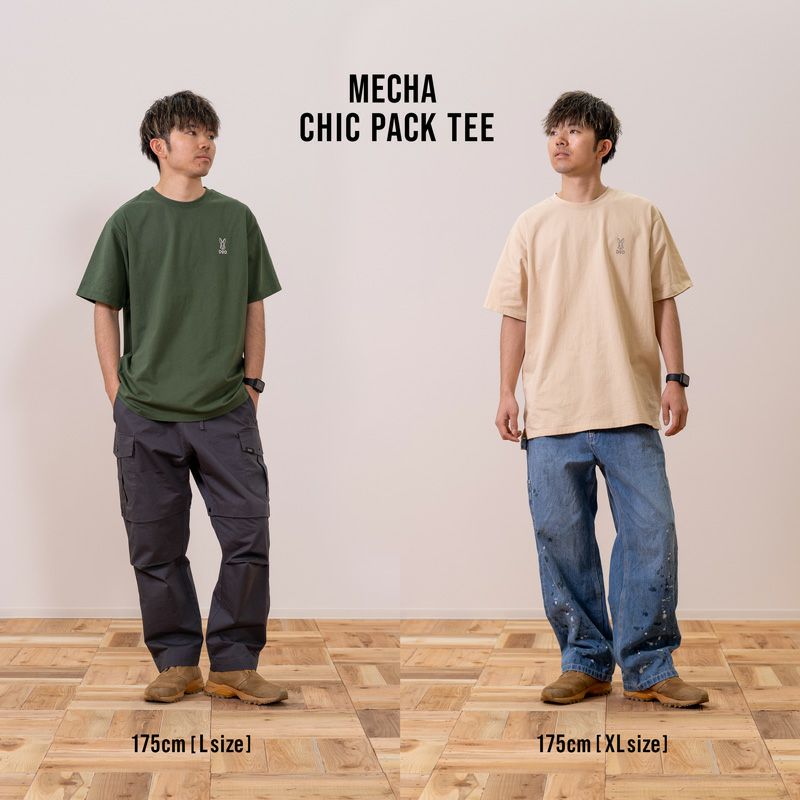 メチャシックパックTeeBW（2枚組） | DOD STORE （ディーオーディー