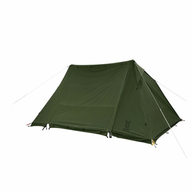 【新品未使用品】DOD ヨンヨンベースTC・4✕4bacetc テント紹介】超簡単！DOD 4×4 BACE TC ～快適性の高いシェルターテント