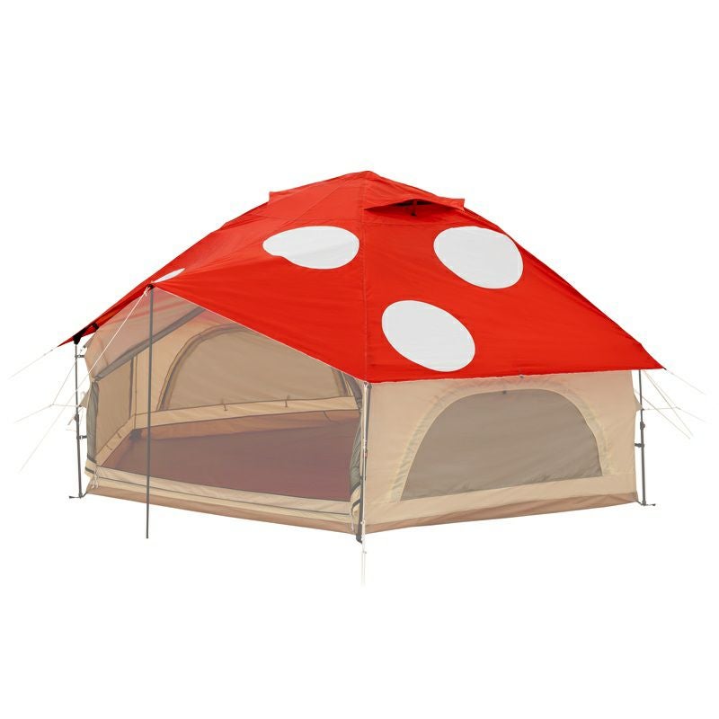 DOD キノコテント　KINOKO TENT T4-610-RD　レッド キノコテント（レッド） T4-610-RD - DOD（ディーオーディー）【公式