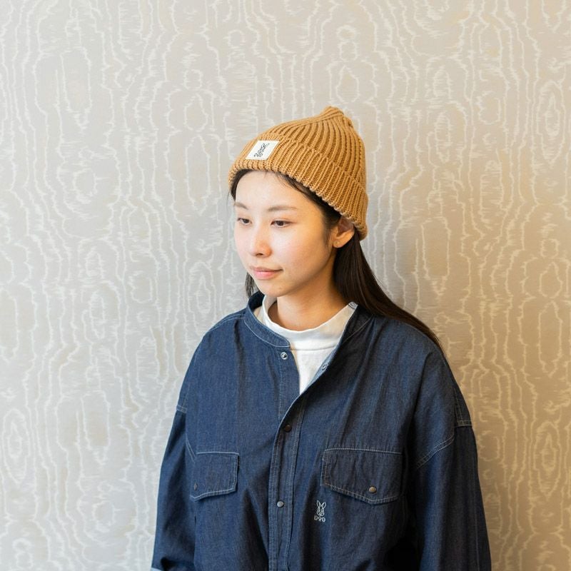 ウサロゴニットキャップBL | DOD STORE （ディーオーディー公式