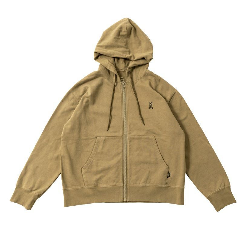 ウサロゴジップパーカーKH | DOD STORE (ディーオーディー公式 ウサロゴジップパーカーKH | DOD STORE (ディーオーディー公式