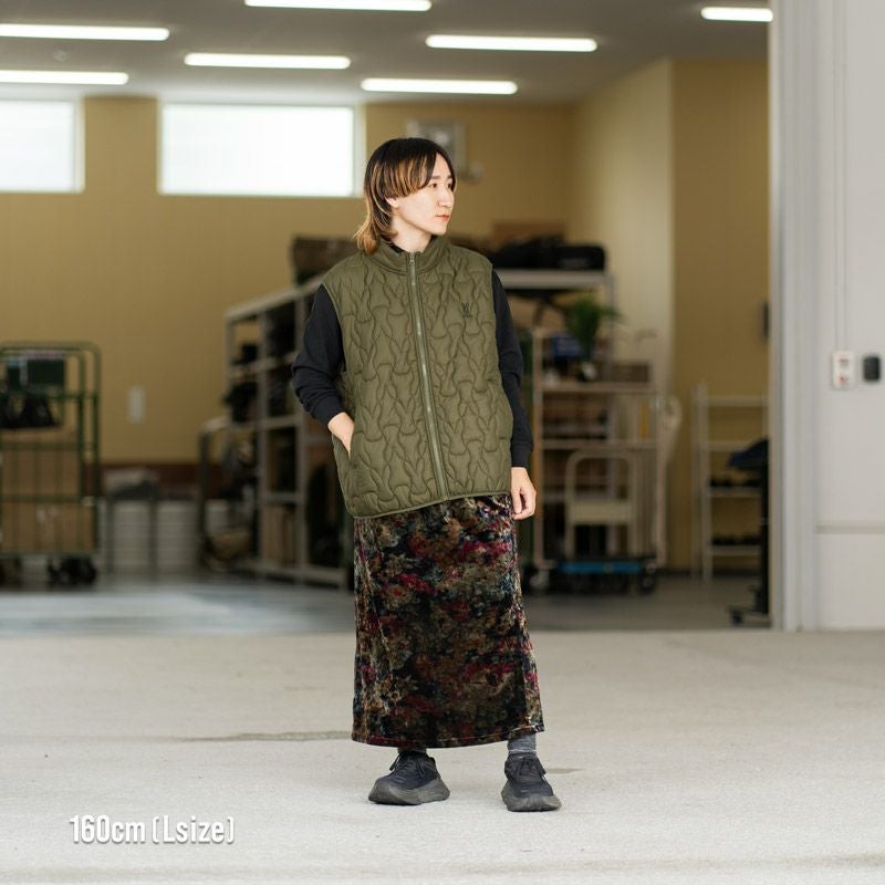 ウサステッチナカワタベストBK | DOD STORE （ディーオーディー公式