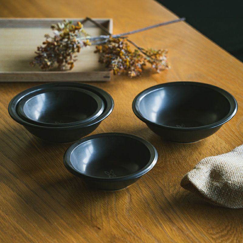 fave bowl set [S×2、M×2] BK | DOD STORE （ディーオーディー公式