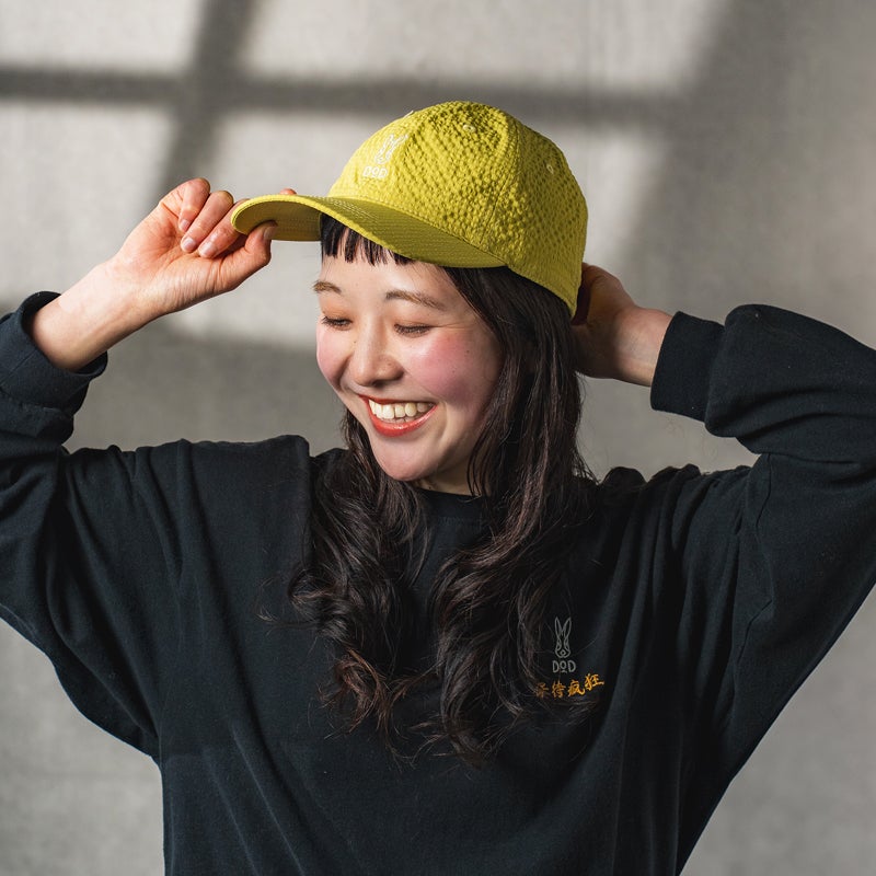 ウサロゴキャップM（サッカー）YL | DOD STORE （ディーオーディー公式